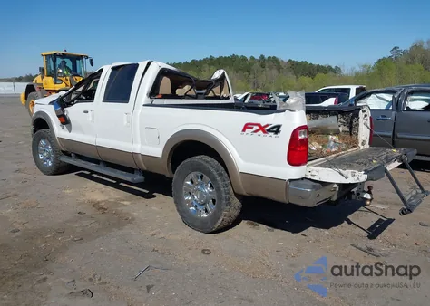 2013 Ford F-250 Lariat from USA, damaged, VIN 1FT7W2BT3DEA07243